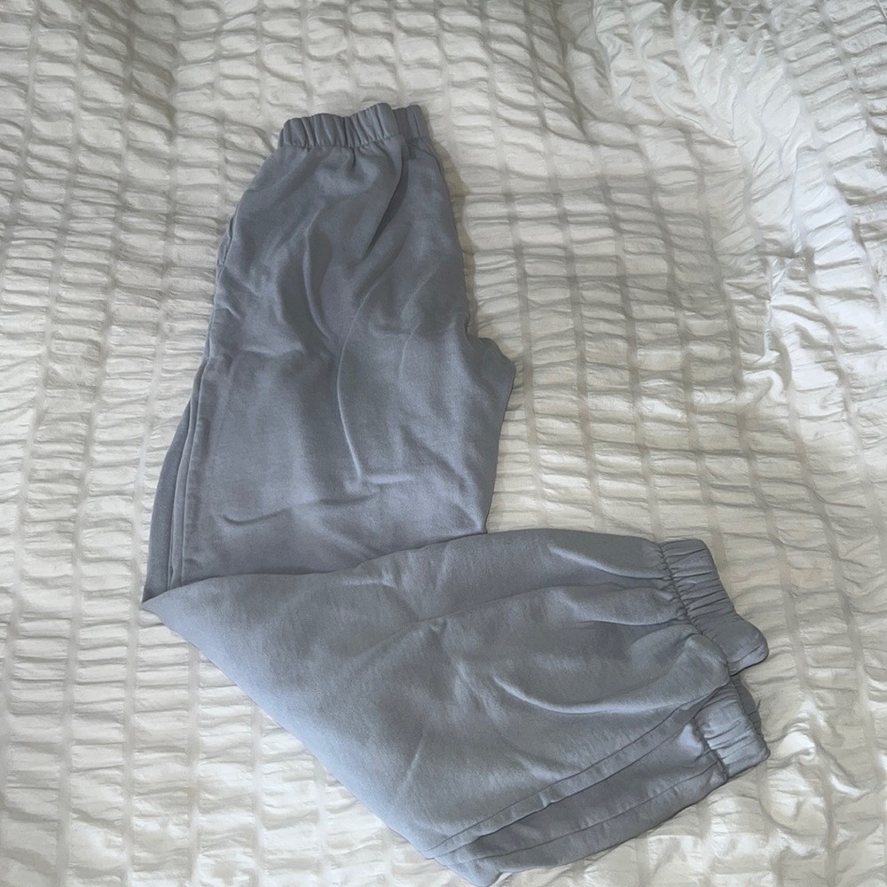 Baby blue brandy Melville sweatpants